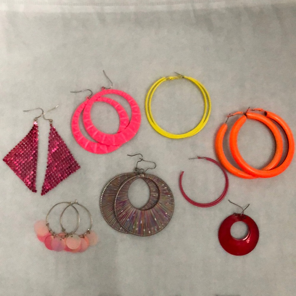 Neon Fashion Earring Bundle